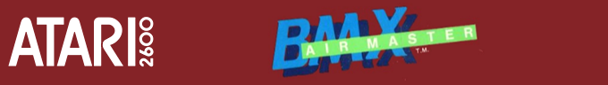BMX Airmaster logo for Atari 2600